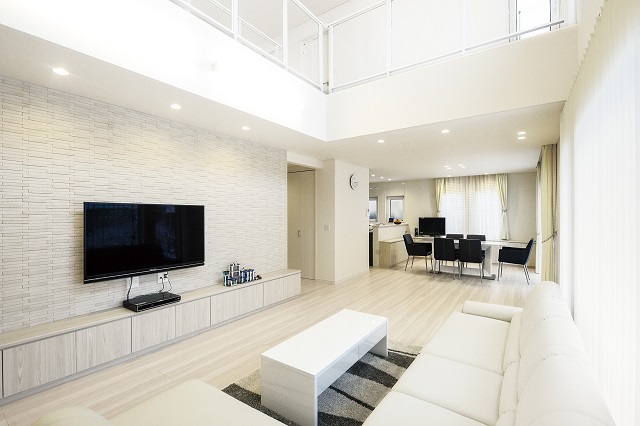 清潔感のあるシンプルモダンの家｜ホクシンハウス