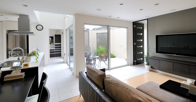 プライバシーの守れる中庭がある家｜セキスイハイム